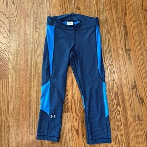 Under Armour Blue Patterned Leggings